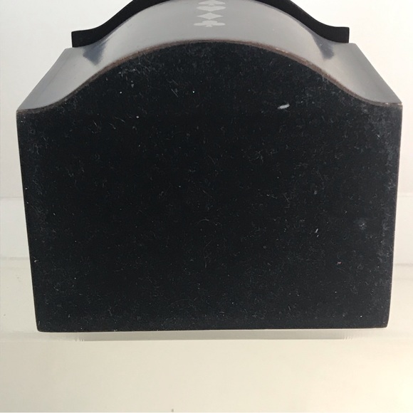 Vintage Playing Cards Wooden Box Hinged Top Decorated All 4 Suits - Picture 5 of 15